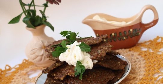 Баклажановые оладьи