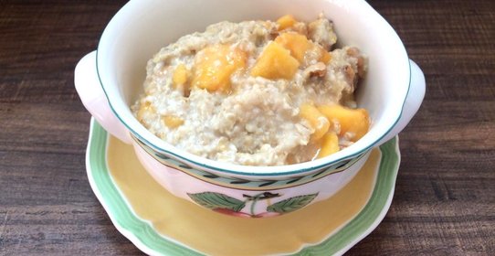 Запаренная овсяная каша