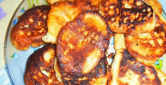 Кабачковые оладьи на кефире