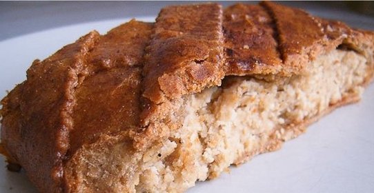 Пирог с рыбой в микроволновке