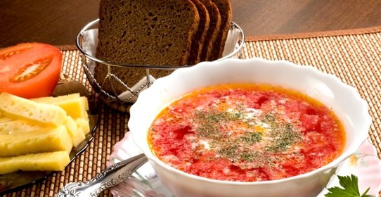 Борщ с картофелем