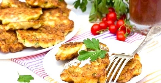 Оладьи из цветной капусты