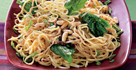 Сычуаньская лапша дан дан с перцем