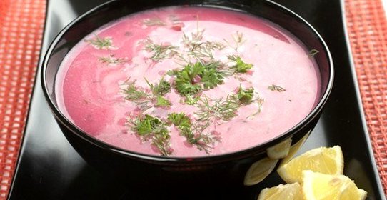 Холодный борщ