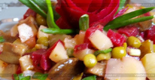 Салат из кипрея (Иван-Чая)