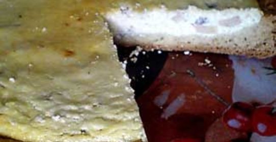 Сочный творожный пирог