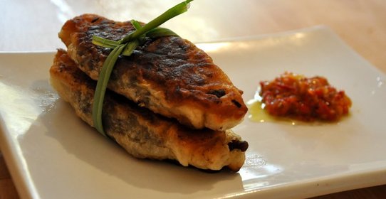 Хрустящие пирожки с мясом