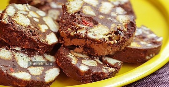 Шоколадная колбаса