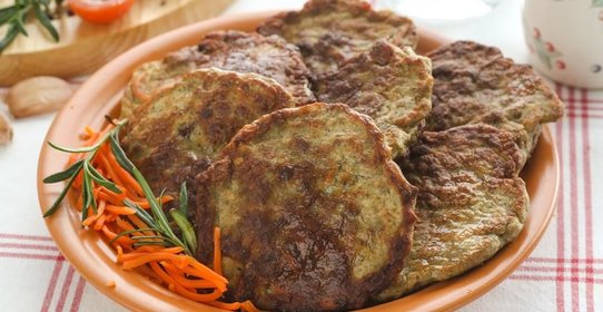 Нежные печеночные оладьи
