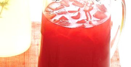 Холодный чай с гибискусом и медом