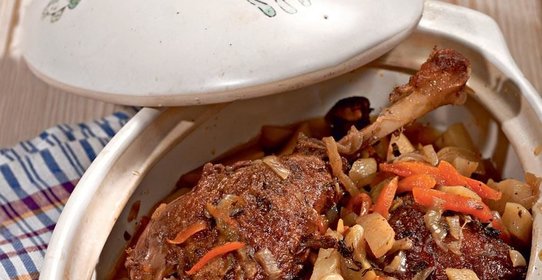 Рагу из гуся