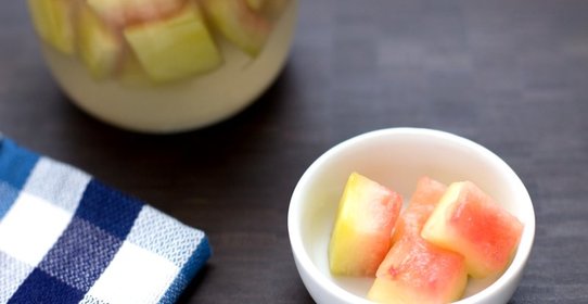 Маринованные арбузные корки