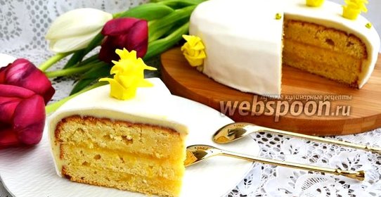 Лимонный торт