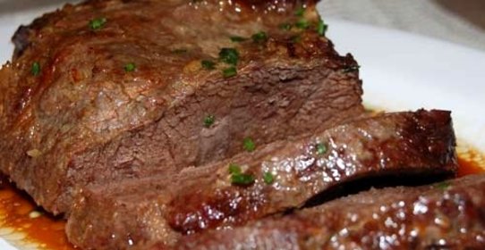 Телятина в рукаве