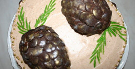 Пирожное Шишки