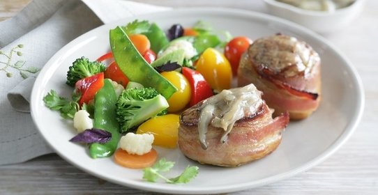 Медальоны из свиной вырезки