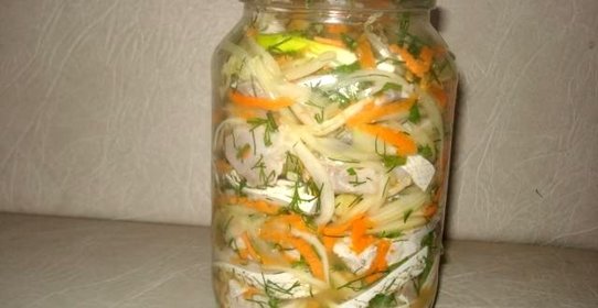 Рыба маринованная