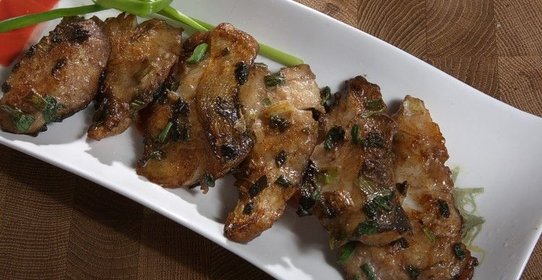 Судак в соевом маринаде