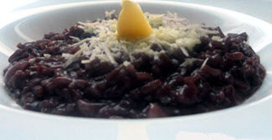 Ризотто с красным вином