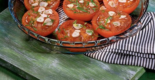 Помидоры, запечённые в духовке