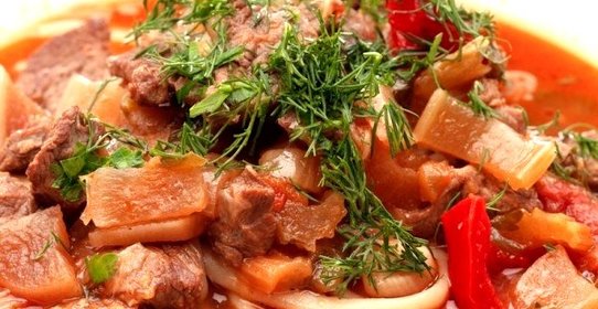 Лагман из свинины