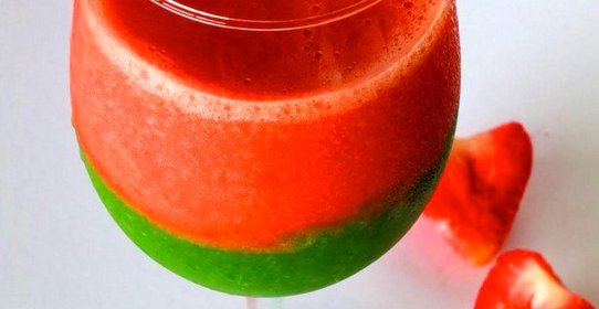 Двухцветный смузи