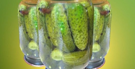 Маринованные огурцы с лимонной кислотой