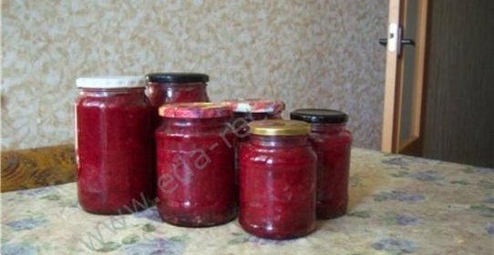 Свекла на зиму для борща