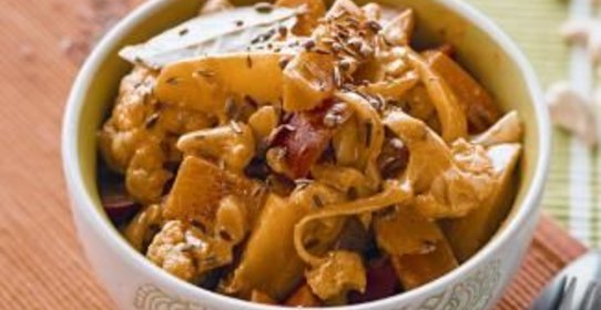 Овощное рагу в индийском стиле