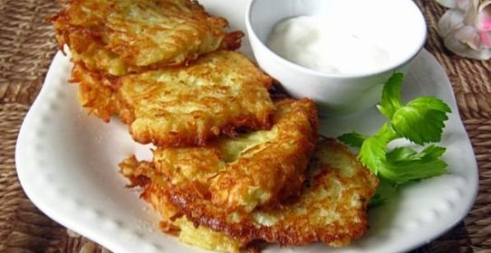 Картофельные оладьи