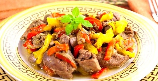 Нежная куриная печень