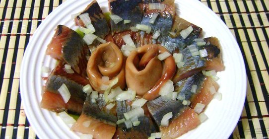 Сельдь в горчичном маринаде