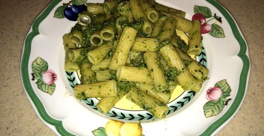 Тортильони с базиликом