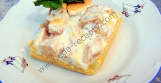 Пирожные из песочного теста