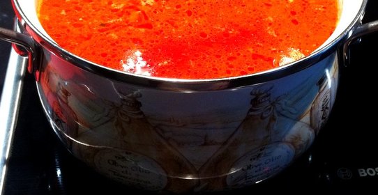 Борщ на говяжьем бульоне