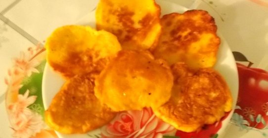 Морковные оладьи