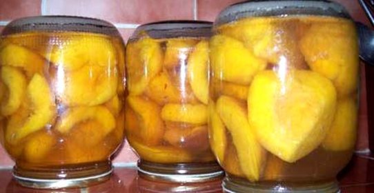 Компот из персиков