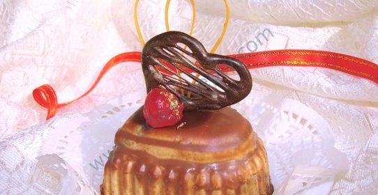 Пирожные Сердце для влюбленных