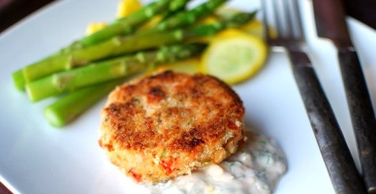 Котлеты из семги