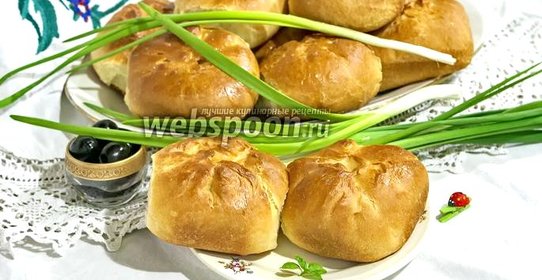 Пирожки духовые с бараньим фаршем