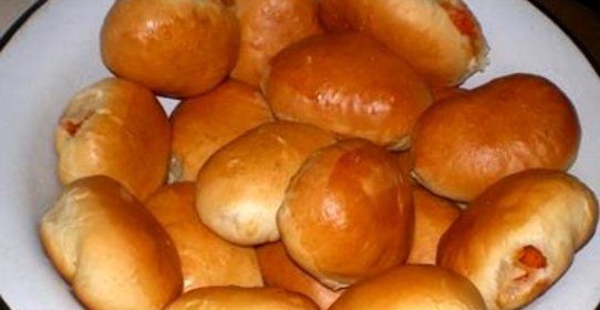 Пирожки с тыквой в духовке