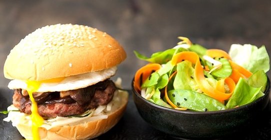 Бургеры барбекю со свининой