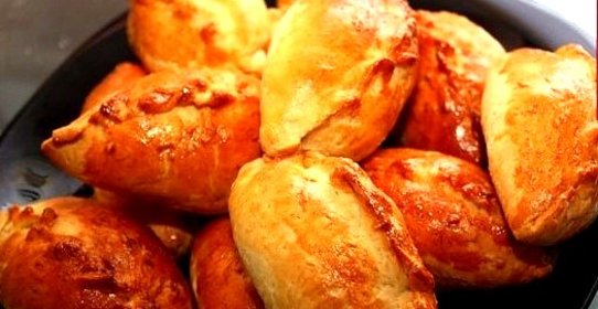 Пирожки с фасолью