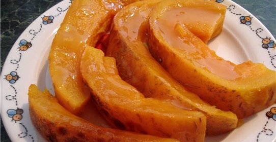 Тыква запеченная в мультиварке