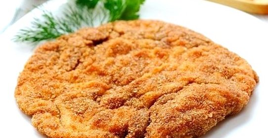 Говядина в сухарях