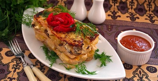 Торт из курицы