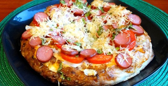 Пицца на лаваше