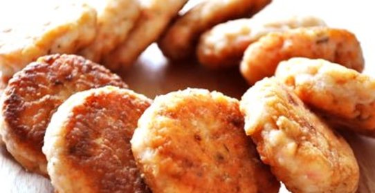 Котлеты из крабового мяса