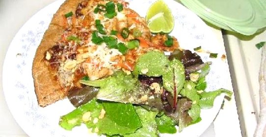 Тайская куриная пицца