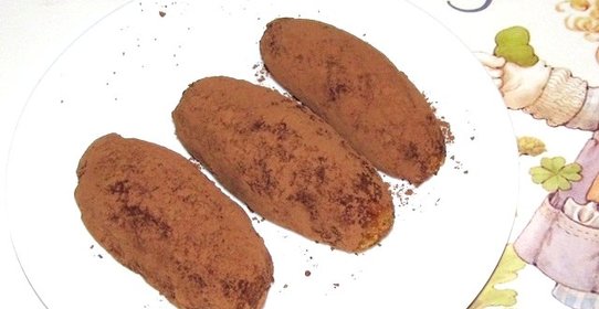 Пирожное картошка с вареной сгущенкой